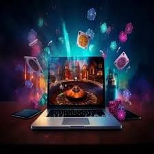 Tata letak meja roulette dengan kotak angka dan area taruhan samping